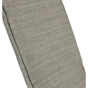 Cream Cotton Striped Fabric 2.5 Yds 60" Red Blue Black Jacket Pant Weight